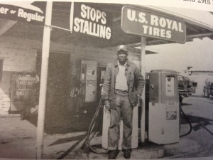 Asa Jenkins, Sr. ran Payne's Service Station from the 1940s into the 1970s. He is pictured here in 1962. (Photo provided by Ed James)
